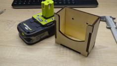 Ryobi Battery Holder Lasercut