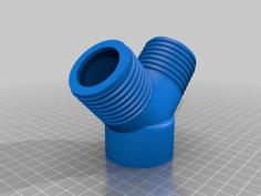 GL45 Y-Cap (Glassware Cap) 3D Printer Model