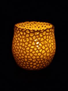 Tealight Holder Voronoi 3D Printer Model