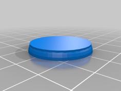 Parametric Circular Bases For Miniatures 3D Printer Model