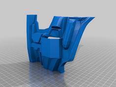 Halo 4 Helmet Medium Size B 3D Printer Model