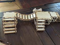 Laser Cut Mini Terrain – Modular Platforms