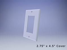 Square Light Switch Cover For United States 3D Printer Model