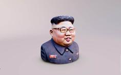 Kim Jong Un 3D Printer Model