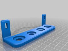 Skadis MIP Nut Driver Rack 3D Printer Model