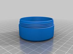 Threaded Container For Astro Physics 0.67x Focal Reducer 3D Printer Model