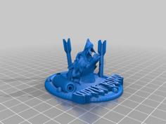 Wolf Blood Insignia For The Wolf Blood Guild On Forge Of Empires [US10 Korch] 3D Printer Model