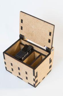 Laser Cut GoPro Battery Storage Box