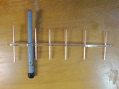 Yagi WLAN Antenna Booster – Laser-Cut