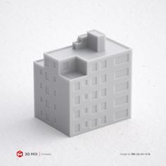 3D Print Miniature Building RB-US-NY-019 3D Printer Model