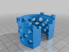 Modded 6-Shot Disc Shooter 3D Printer Model