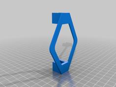 Mobile Vertical Stand 3D Printer Model