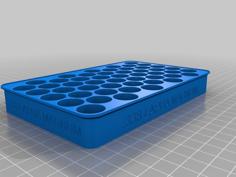 .338 Lapua Magnum Reloading Tray Condensed 3D Printer Model