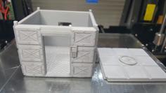 Small Bunker Or Guard Shack 3D Printer Model