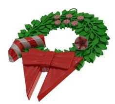 Millennium Falcon Christmas Wreath Ornament 3D Printer Model