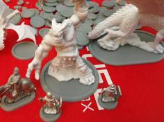 Recessed Monster Bases (15mm Scale) 3D Printer Model