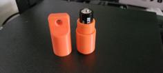 AA Battery Screw Top Container X1 Or X2 3D Printer Model