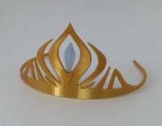 Ice Cold Tiara 3D Printer Model