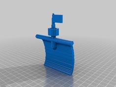 (3D Slash) Going_merry_one_piece_boat 3D Printer Model