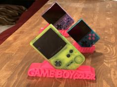 Game Boy Color Stand 3D Printer Model