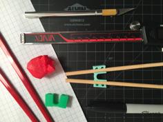 Chopstick Helper 3D Printer Model