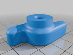 Jackson Kayak Thumb Screw Nut 3D Printer Model