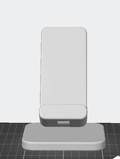 Handy And Apple Watch Holder 3D Printer Model