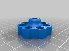 Extruder Knob For Microswiss Direct Drive Extruder 3D Printer Model