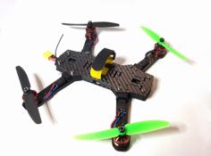 RCX 250 Slim Frame Spacer (Race Quad Copter) 3D Printer Model