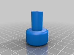 Simple Universal Knob 3D Printer Model