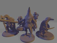 A Murder Of Kenku 3D Printer Model