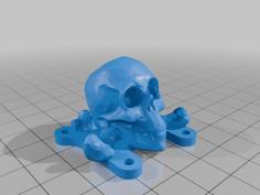 Lipo Skull Bumper LiL'Matey Piratframes 3D Printer Model