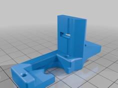 NozzleWiper Horizontal Mount 3D Printer Model