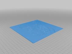 Winter Deer ( Hueforge) 3D Printer Model