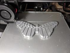 Smashing Pumpkins – Articulated Bullet With Butterfly Wings 3D Printer Model