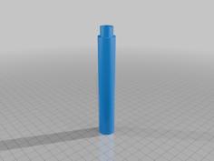 Keyboard Brush Handle 3D Printer Model