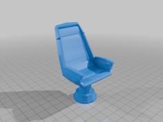 Andorian Command Chair- Star Trek 3D Printer Model