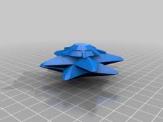 High Poly Starmie 3D Printer Model