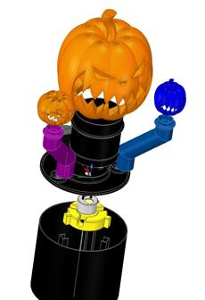 Halloween Mist Maker 3D Printer Model