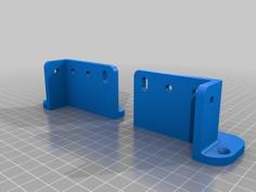 External Corner Bracket For Screwing Down D-Bot To Worktop 3D Printer Model