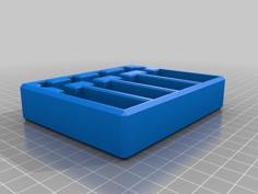 Vigrue Wing Nut Driver Tray 3D Printer Model