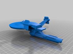 Recon/Scout Vessel TOS 3D Printer Model