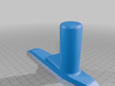 Bed Scraper W/ Handle 3D Printer Model