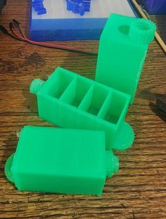 Small Parts Organizer With Paranoid Nuts 3D Printer Model