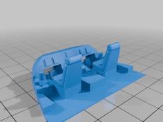 Cockpit File For “Airliner Toy Set Inspired By Airbus A318” 3D Printer Model