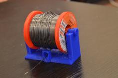 Solder Spool Stand Large 3D Printer Model