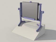 Treadmill Tablet Holder 3D Printer Model