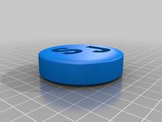 Super Jock Hockey Puck 3D Printer Model