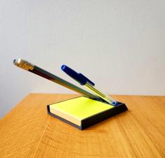 Pen & Notes Stand/holder 3D Printer Model