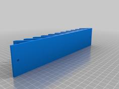 Wall Mounted DVD Holder 3D Printer Model